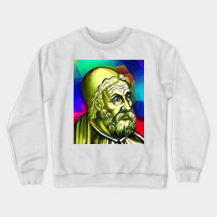 Ptolemy Colourful Portrait | Ptolemy Artwork 7 Crewneck Sweatshirt